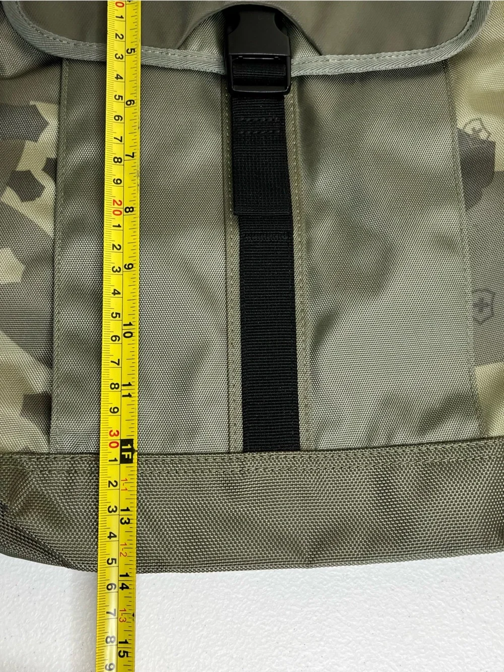 Victorinox Altmont Classic Olive Camo Flapover Bag Orange Lining NO STRAP